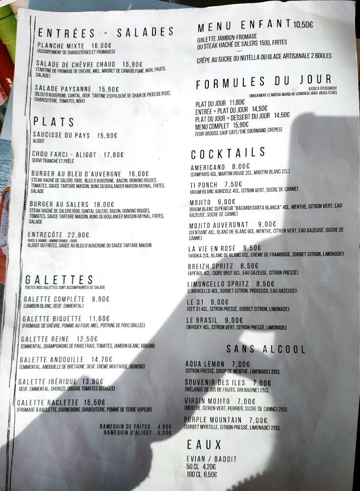 Les Îles du Cantal - Menu Image 2